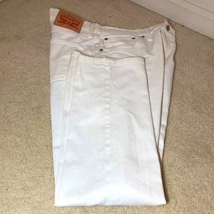 Levi Strauss 511 White Jeans